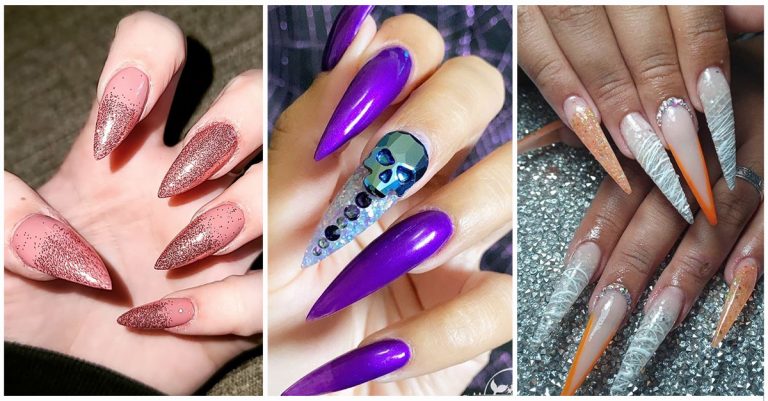 Featured image for “50 Stunning Stiletto Nail Ideas that Will Rock Your World”