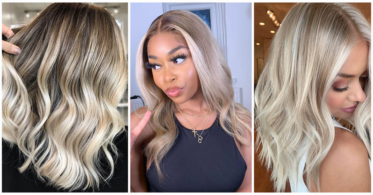 50 Flattering Blonde Highlights Ideas For 2022 : Soft Pastel