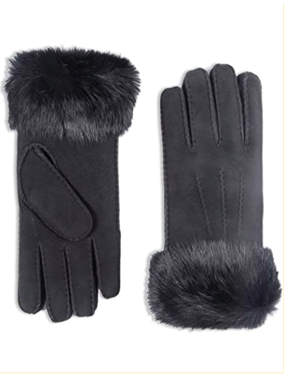 Fluffy Mittens for Cold Weather