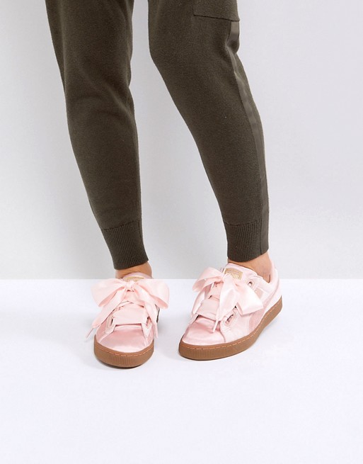 Baby Pink Puma Trainers for Women