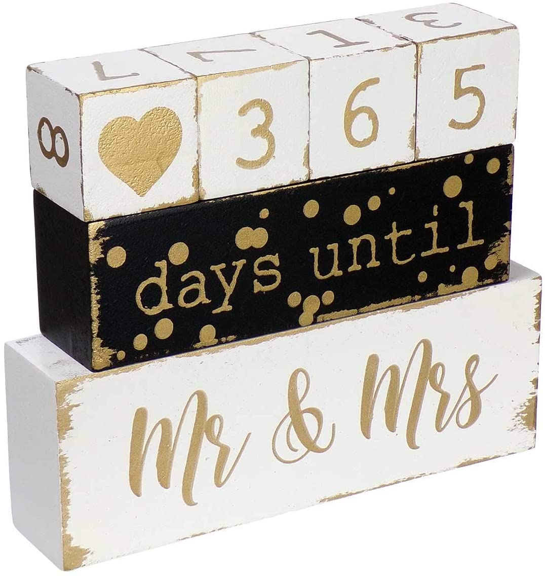 A Countdown To Mr. & Mrs. Sign