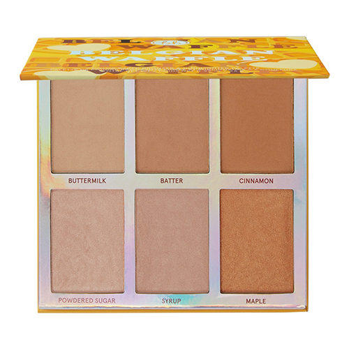 BH Cosmetics Weekend Vibes Belgian Waffle 6 Color Baked Bronzer and Highlighter Palette
